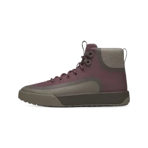 Men's Cruiser Mid Explore - Hazy Burgundy (Rustic Brown Sole) Ultra-soft sole Shock   Dispersion