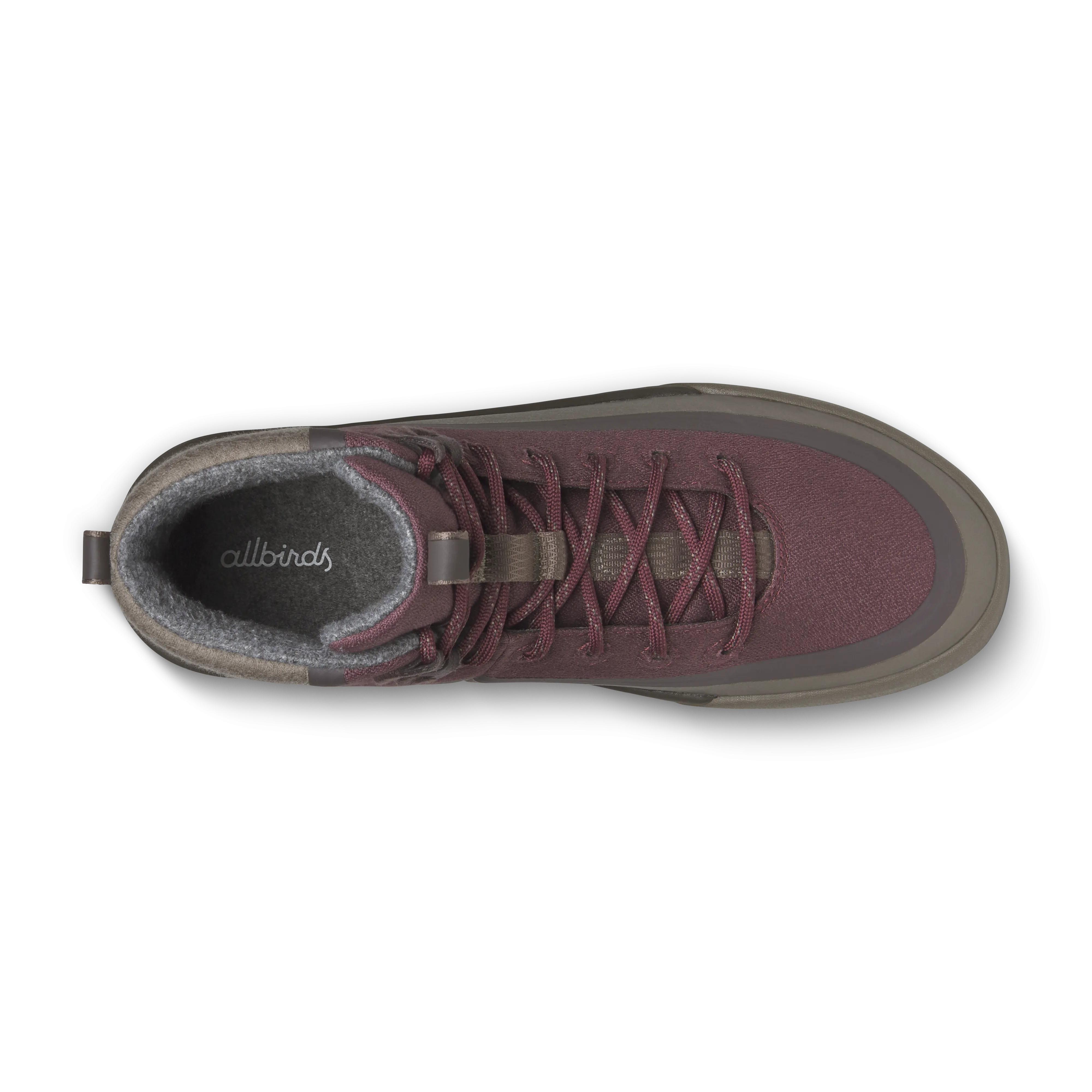 Men's Cruiser Mid Explore - Hazy Burgundy (Rustic Brown Sole) Functional Day