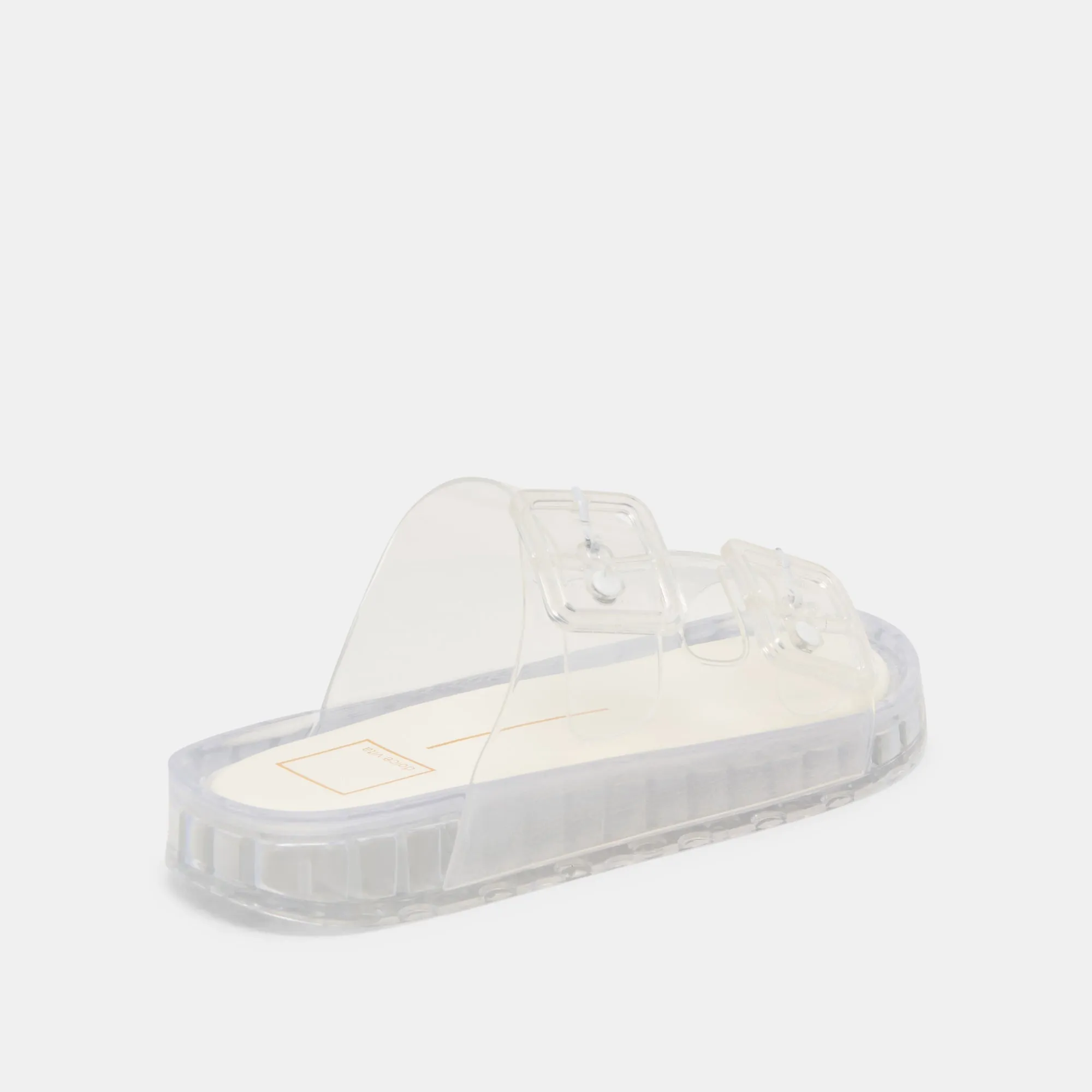 JULIO SANDALS CRYSTAL VINYL Sturdy flexibility