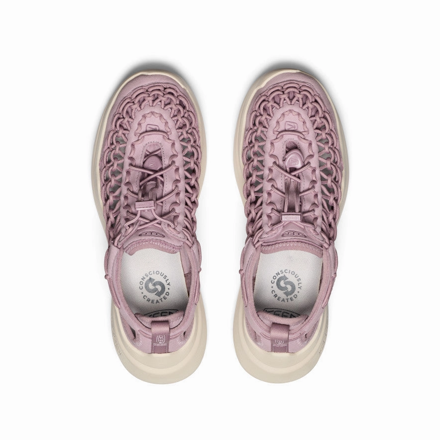 Slip - resistant Abrasion Defensive Toe Guard Women's UNEEK WK Sneaker  |  Toadstool/Birch