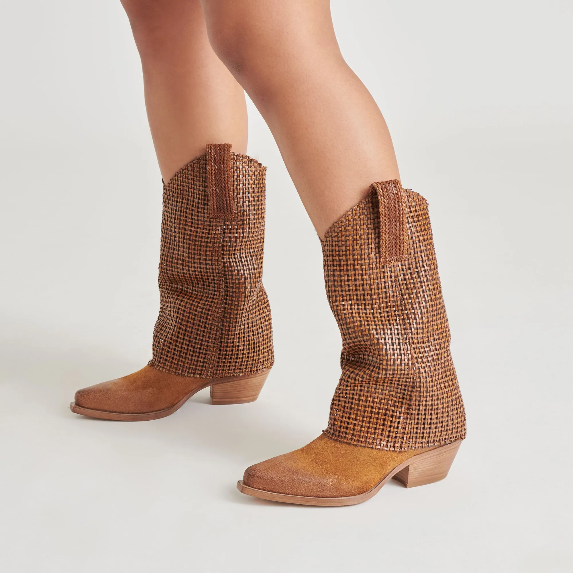 MAVRIK BOOTS CHESTNUT SUEDE Pull Tab