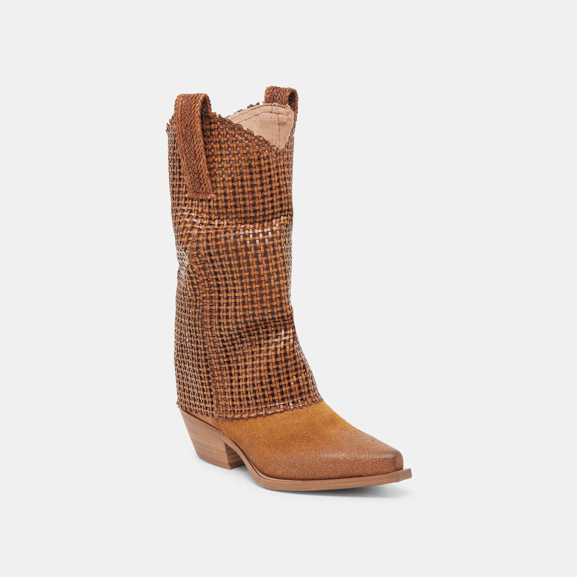 MAVRIK BOOTS CHESTNUT SUEDE Playground Ready Gusseted Tongue