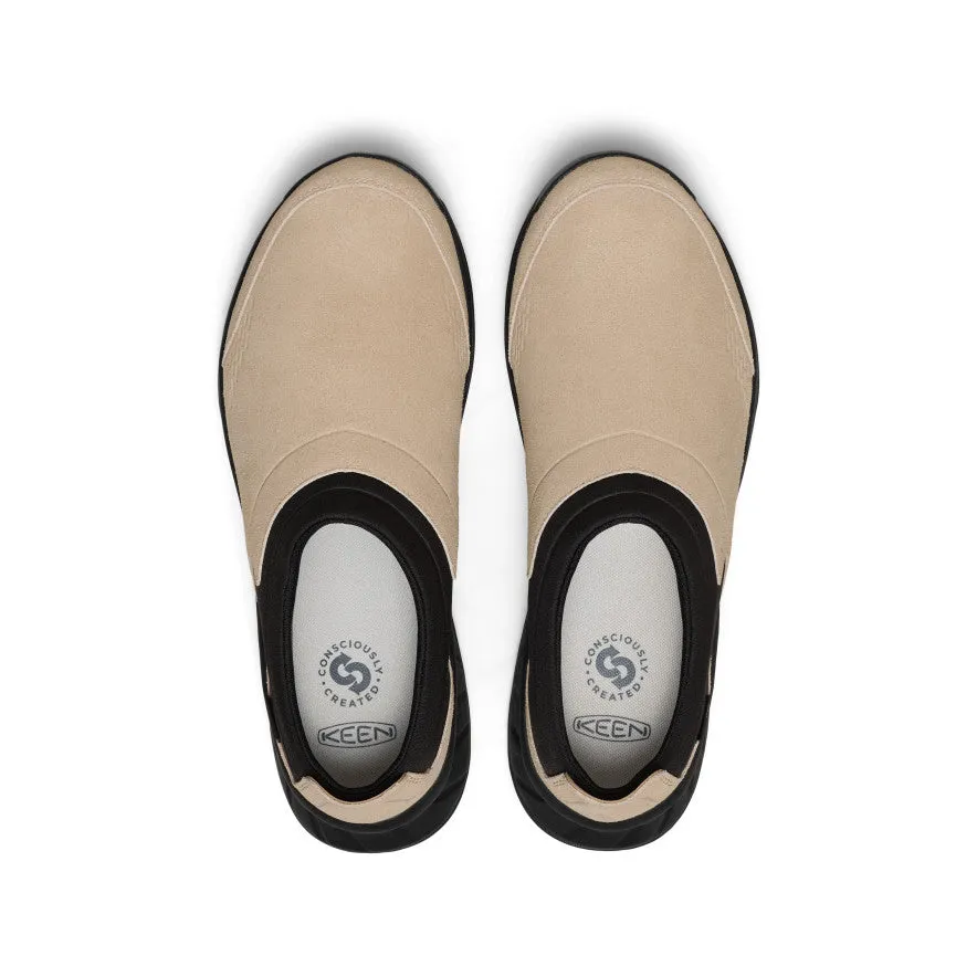 Low Maintenance Men's TTS Moc Waterproof Sneaker  |  Safari/Black