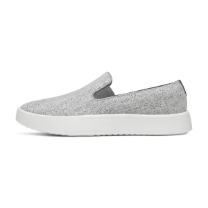 Urban Fly Air Men's Wool Cruiser Slip On - Medium Grey (Blizzard Sole)