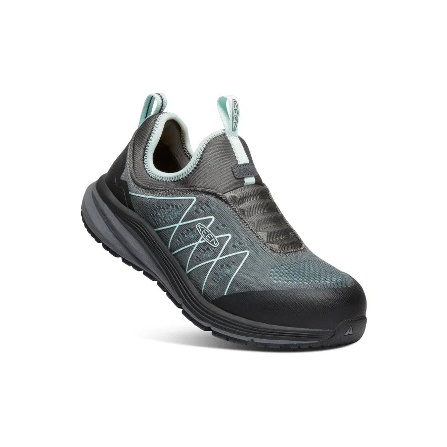 Women's Vista Energy Shift (Carbon Toe)  |  Steel Grey/Blue Glass Office Shoes