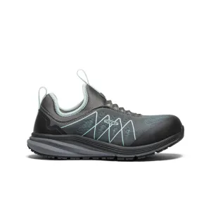 Women's Vista Energy Shift (Carbon Toe)  |  Steel Grey/Blue Glass Lightweight Support Slip On Ready
