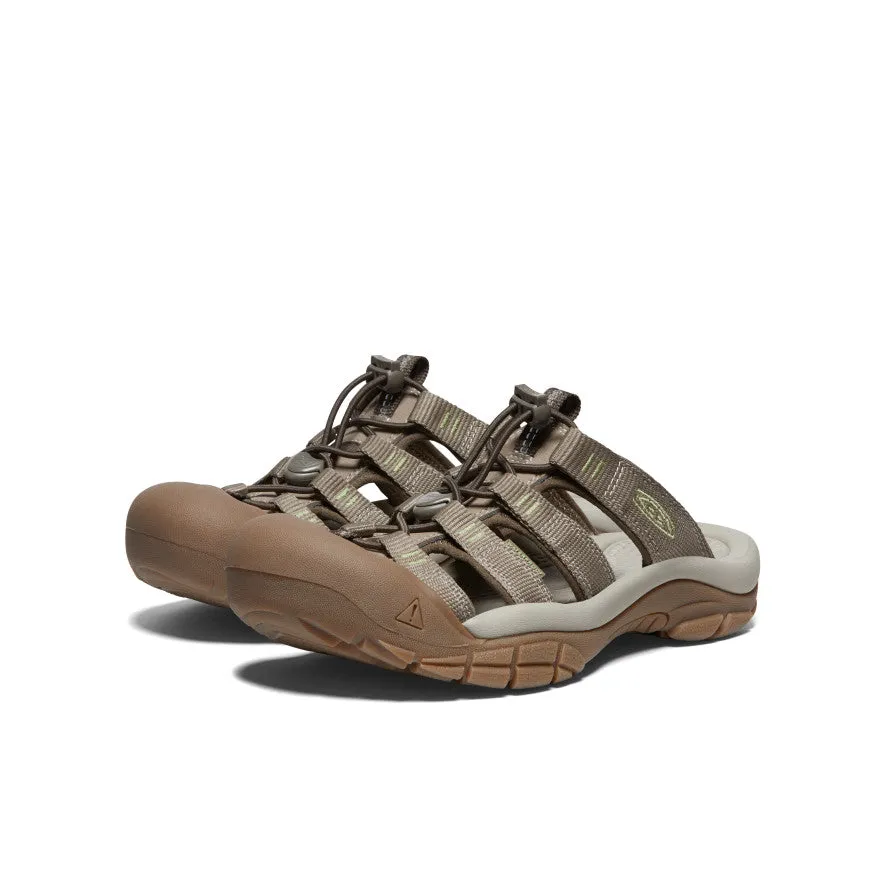 Comfy Slip Relaxation Comfort Women's Newport Slide  |  Timberwolf/Tarragon