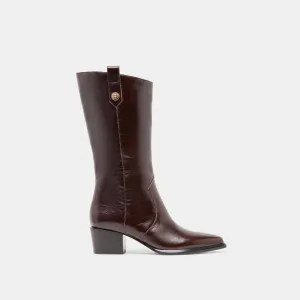 Chill Vibe VERN BOOTS CHOCOLATE LEATHER