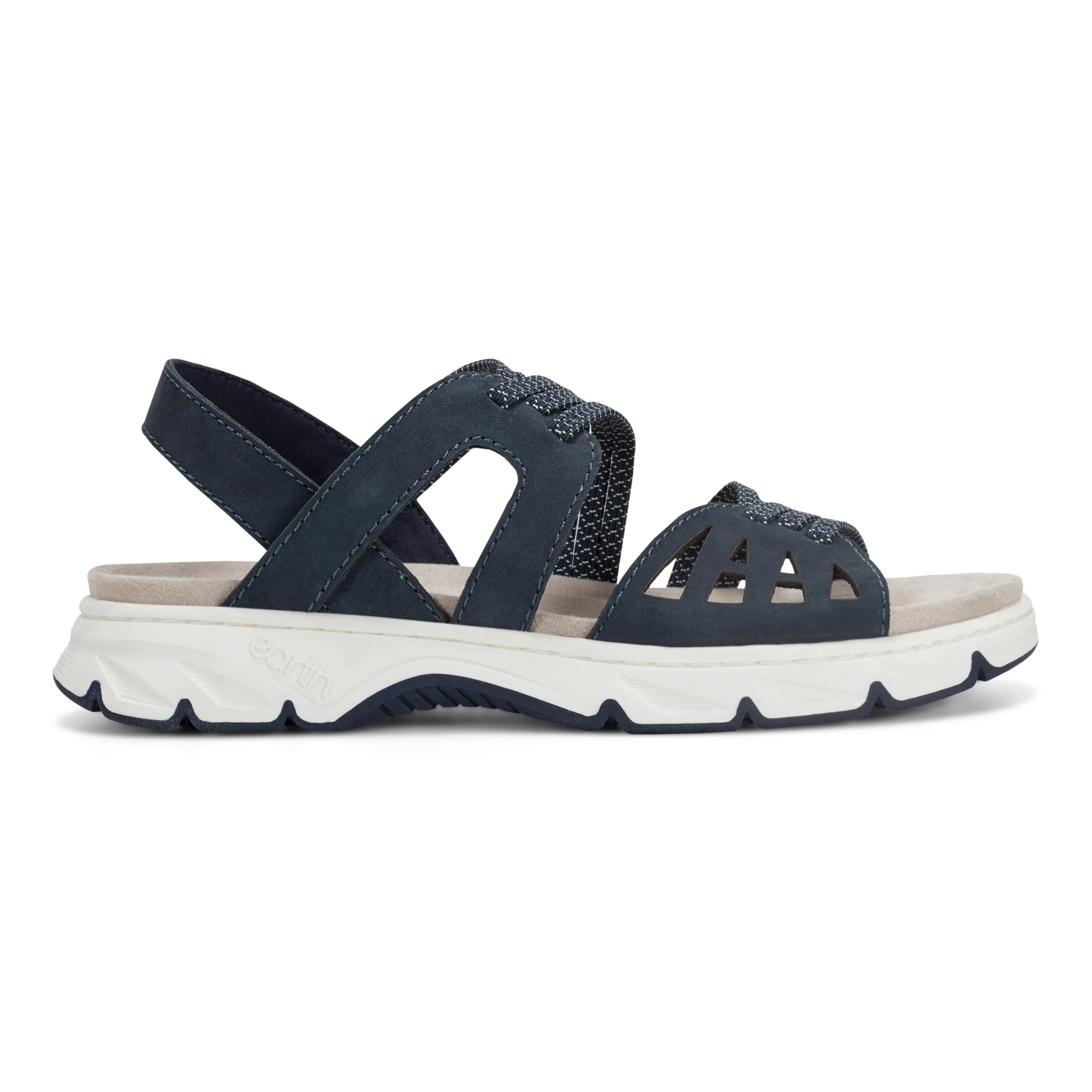 foldable Adaptive Comfort Vernon Strappy Slingback Casual Flat Sandals