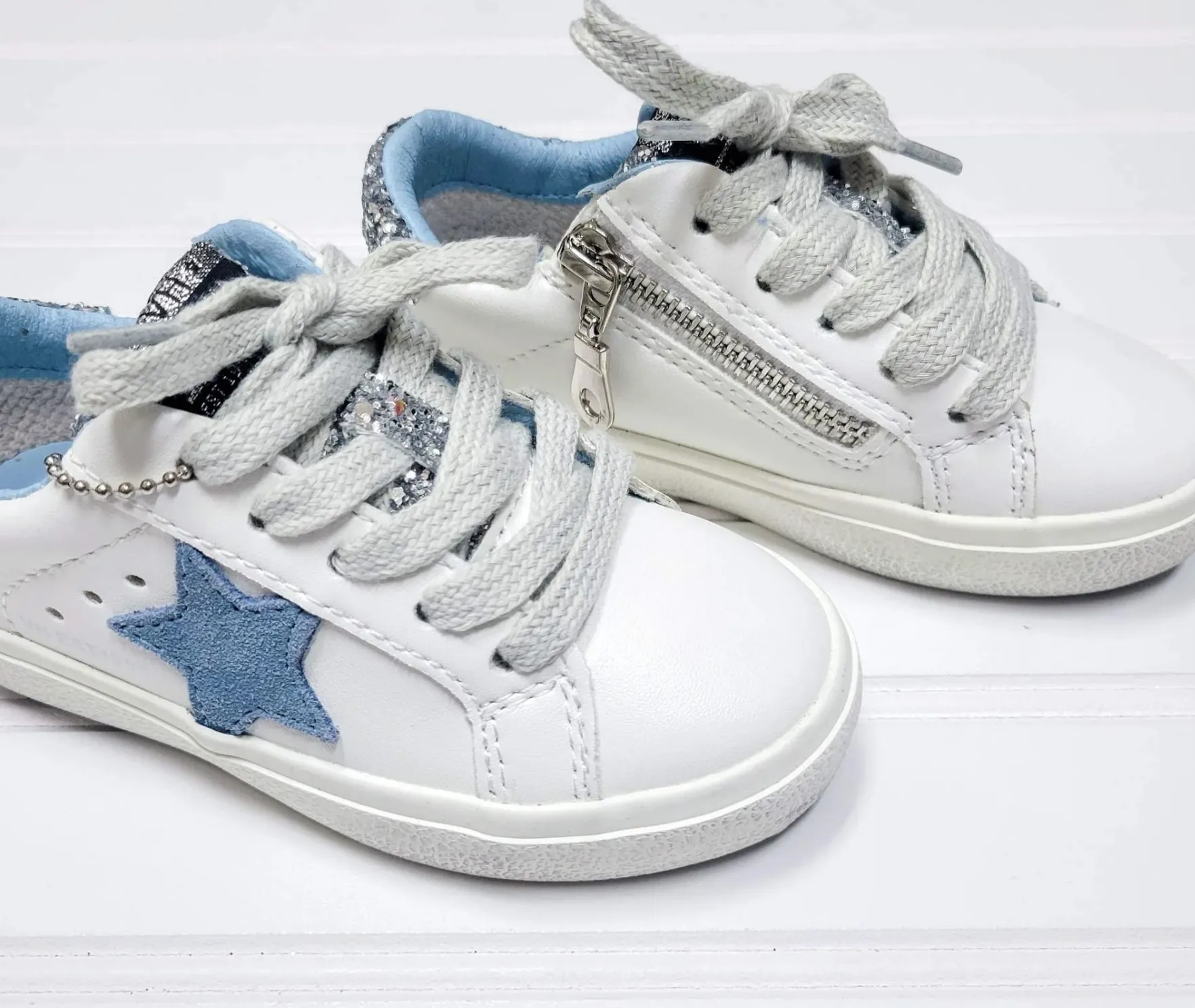 Vintage Havana Shoes Kids Renee Blue Pop Protective Sole