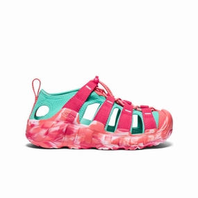 Drive Mood Big Kids' Hyperport H2 Sandal  |  Raspberry/Pool Blue