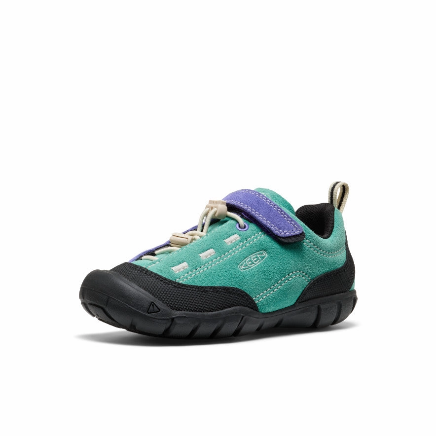 Breathable knit Durable Synthetic Little Kids' Jasper II  |  Bright Aqua/Purple Opulence