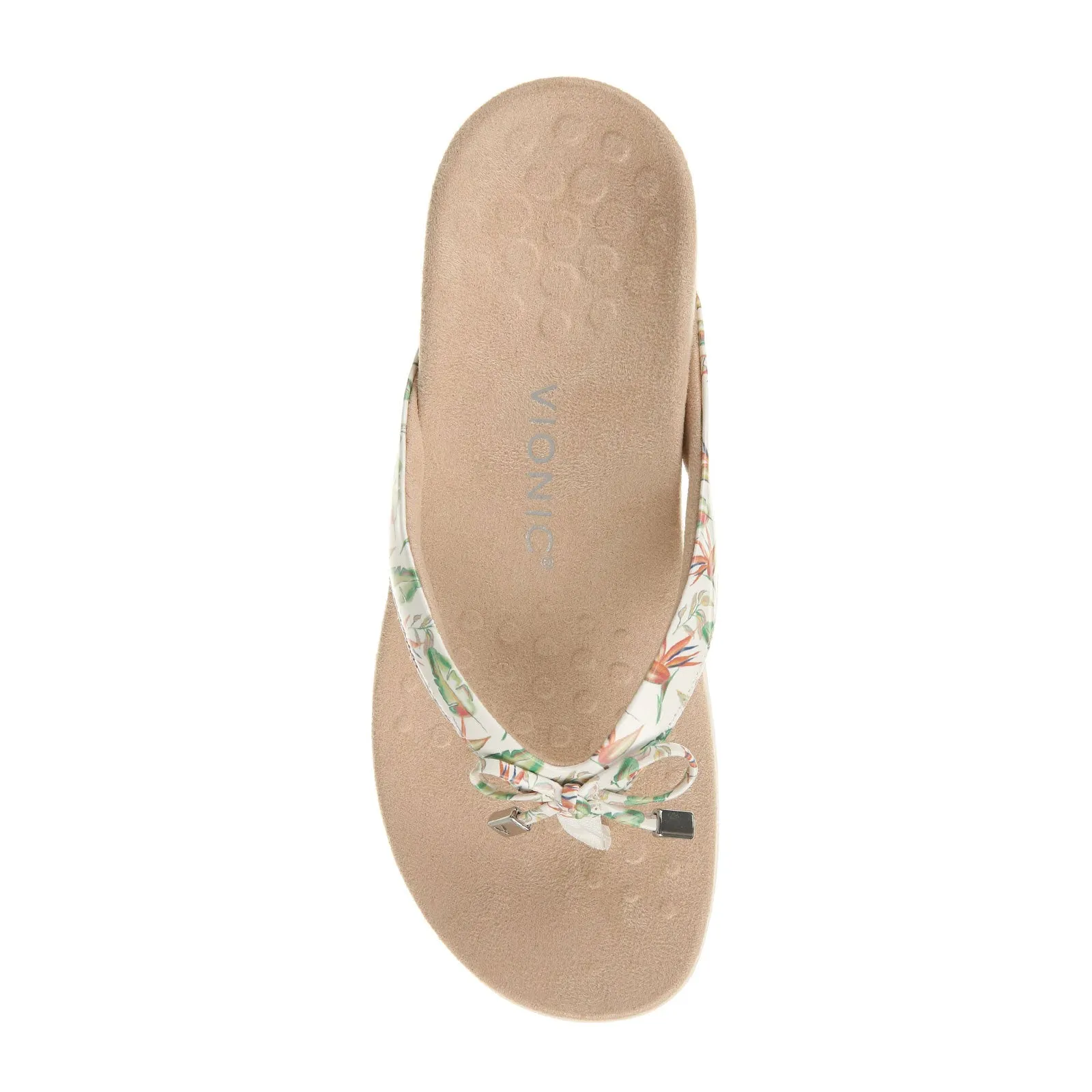 Vionic Bella II Sandal (Women) - Marshmallow Floral Water-resistant