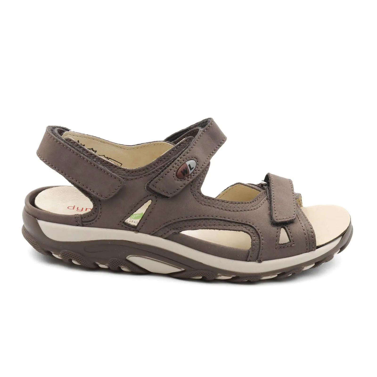 Outdoor Relax Fit Waldlaufer Hanni 448002 Backstrap Sandal (Women) - Grey