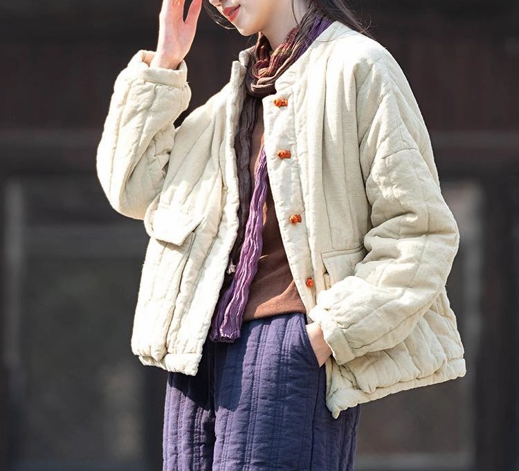 Warmth Color Block Large Pockets Coats for Women Urban Explorer Look