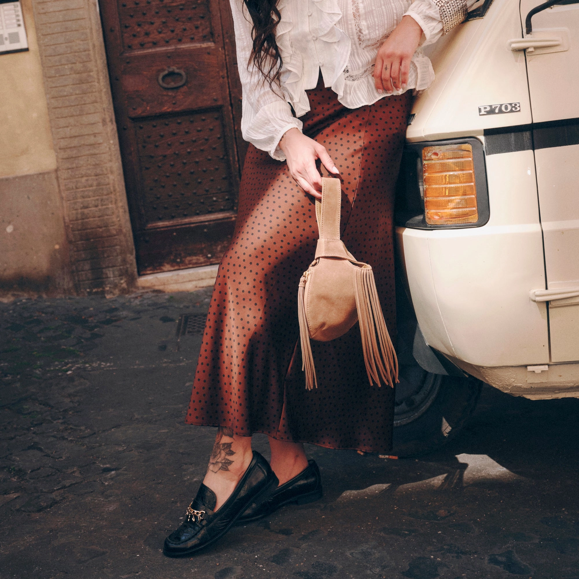 Love Pick WAYLEN LOAFERS MIDNIGHT CRINKLE PATENT