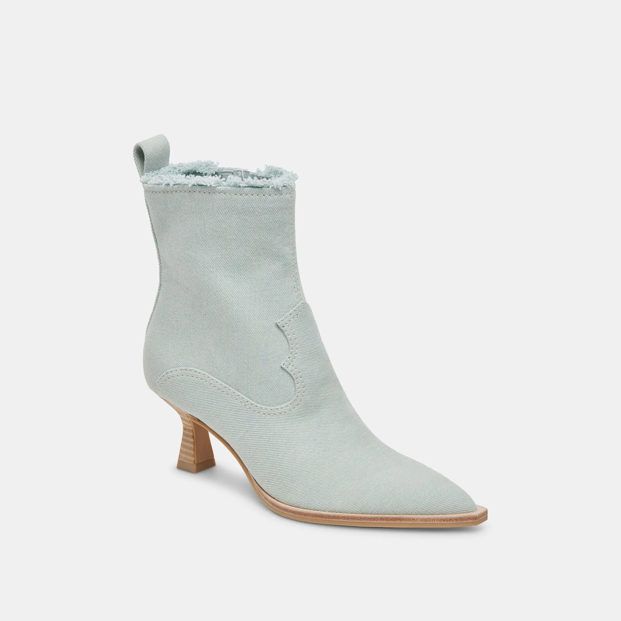 AUSTIN BOOTS LIGHT BLUE DENIM Smart Look