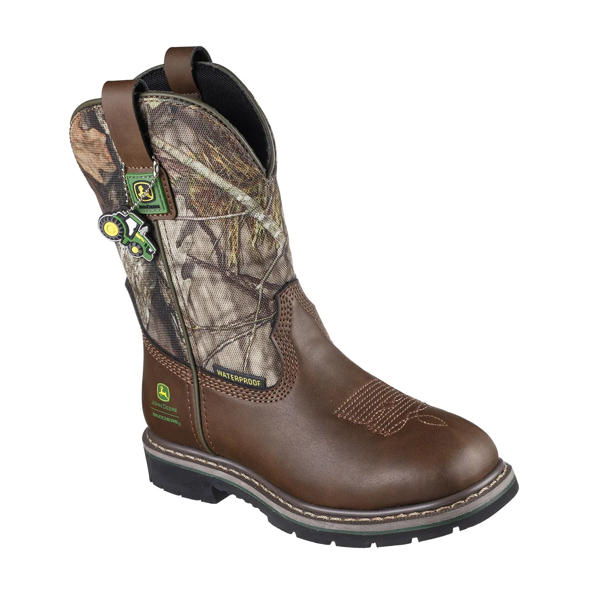 Boys' John Deere Rowood - Moss Canyon 407052 Foot Style Shock Absorption Midsole