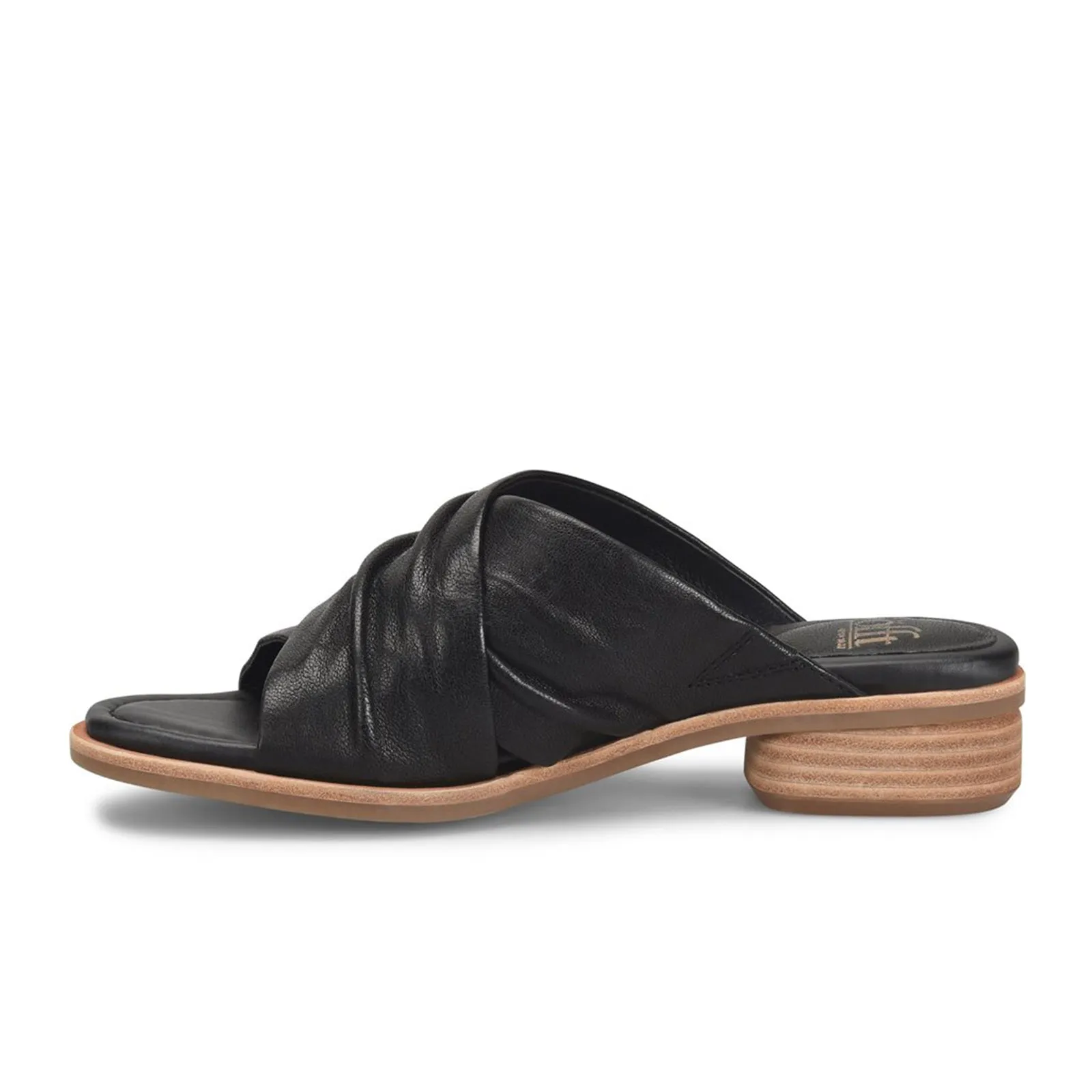 Sofft Fallon Slide Sandal (Women) - Black Slip Walk