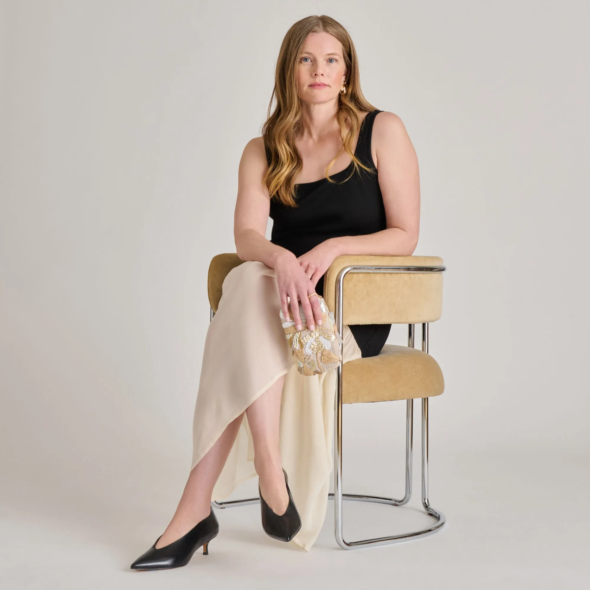 Ankle Strap ALWYN HEELS MIDNIGHT CRINKLE PATENT