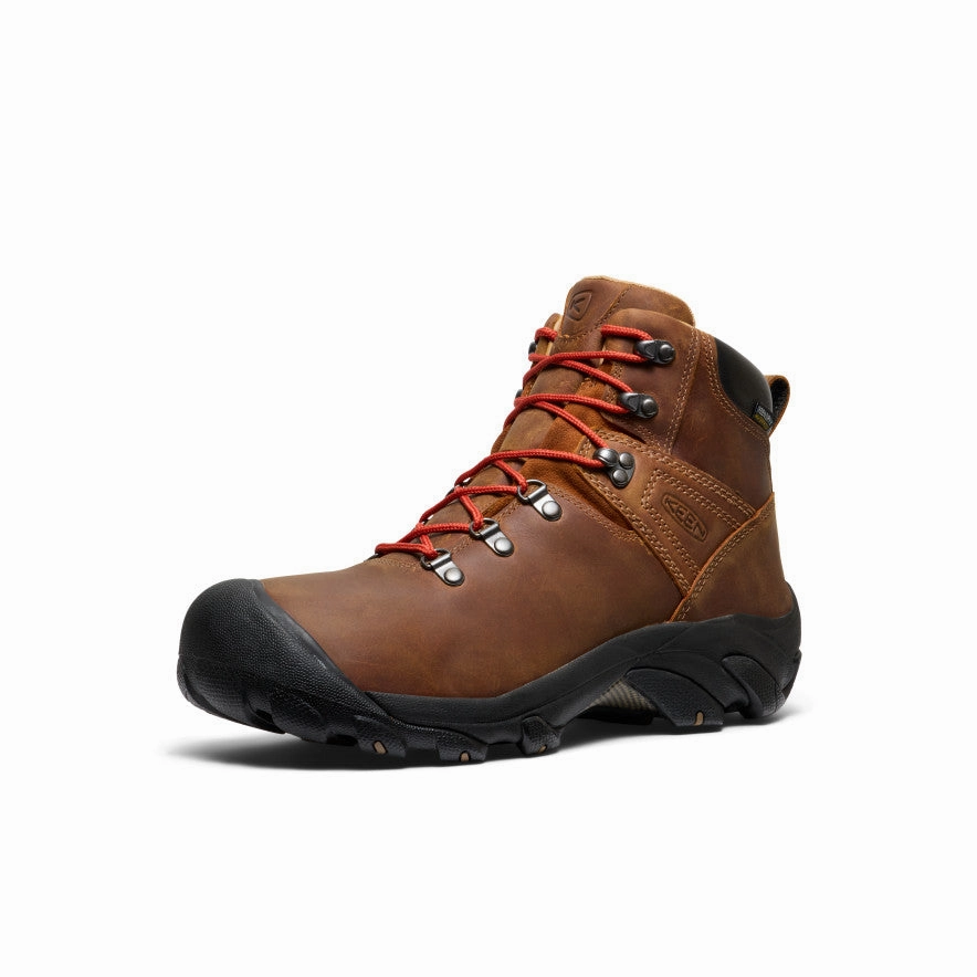 Men's Pyrenees Waterproof Hiking Boot  |  Syrup Adventure Ready Lace-Up Closure