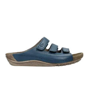Airflow Optimized Design Wolky Nomad Slide Sandal (Women) - Blue