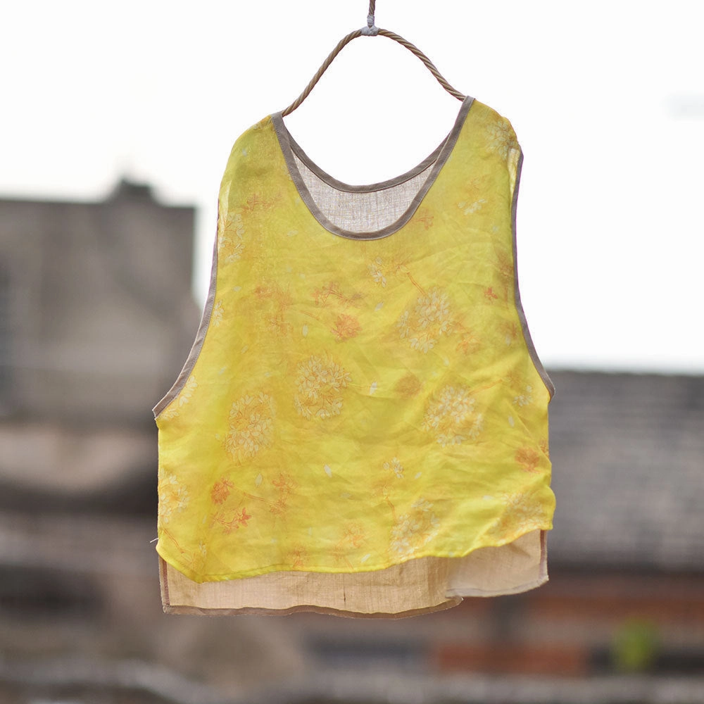 BreathableLining Women Linen Casual Vest