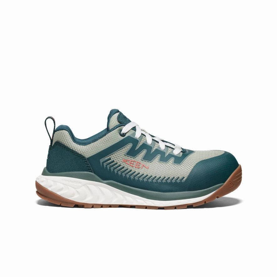 Women's Arvada Work Sneaker (Carbon Toe)  |  Sea Moss/Desert Sage Outdoor Traction