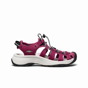 Women's Astoria West Sandal  |  Beaujolais/Star White Trendy Outdoor Shoes