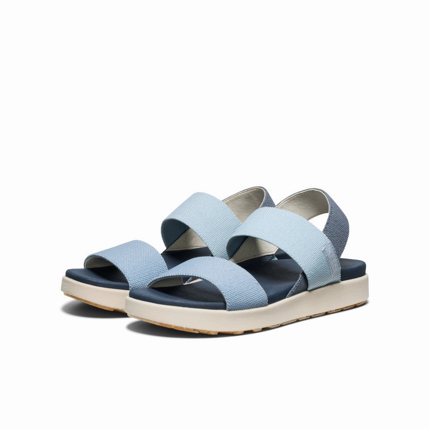 Women's Elle Backstrap Sandal  |  Faded Denim/Skyway Cloud Feel footbed cushioning
