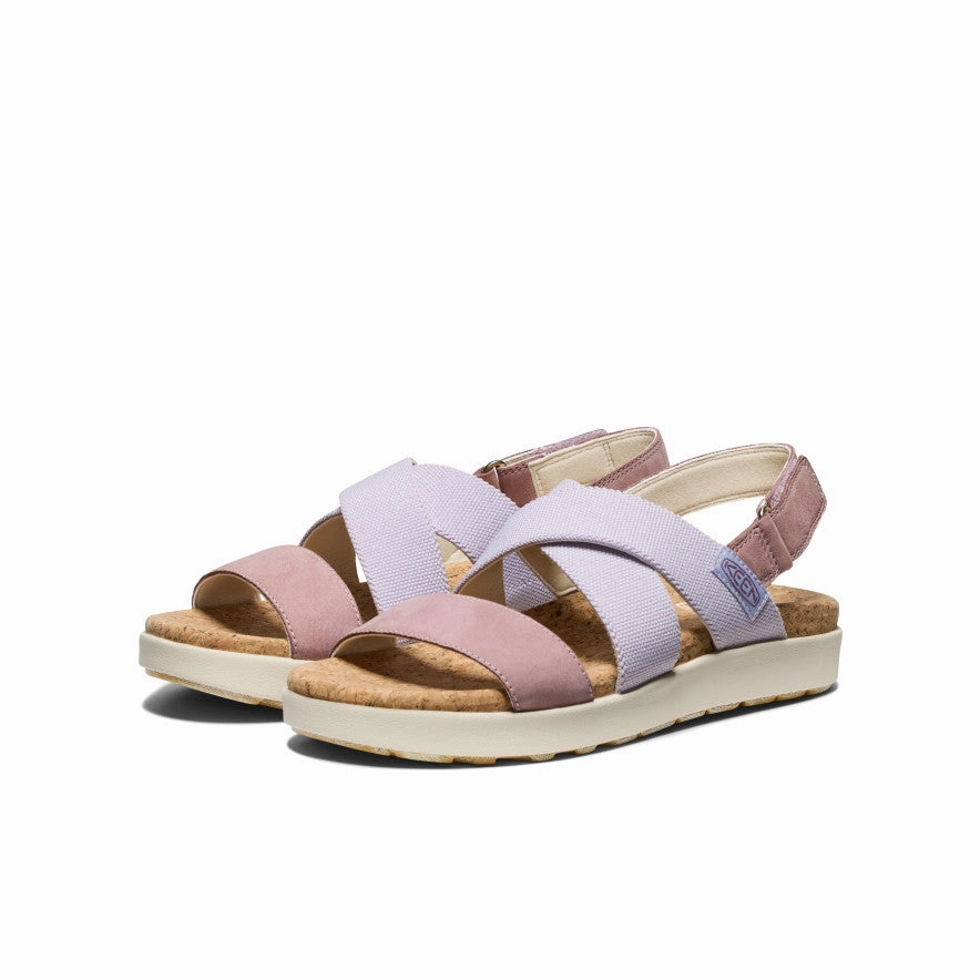 Women's Elle Criss Cross Sandal  |  Thistle/Toadstool Trendy Outdoor Shoes