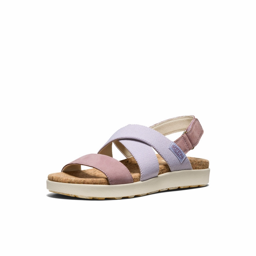 Women's Elle Criss Cross Sandal  |  Thistle/Toadstool Airy Feeling