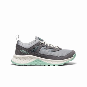 Eco Friendly Fabric lace - up Women's Hightrail Vented Hiking Shoe  |  Steel Grey/Lichen