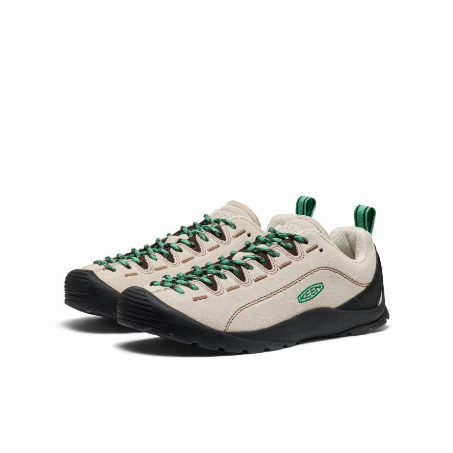 Asymmetric Lace Configuration Reinforced Eyelet Durability Women's Jasper Sneaker  |  Birch/Bison