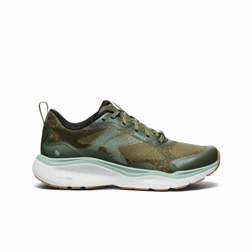 Classy ease Women's Leiki Waterproof Hiking Shoe  |  Winter Moss/Granite Green