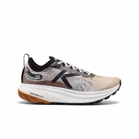 Exclusive Design Heel Support Women's Seek Trail Running Shoe  |  Safari/Black