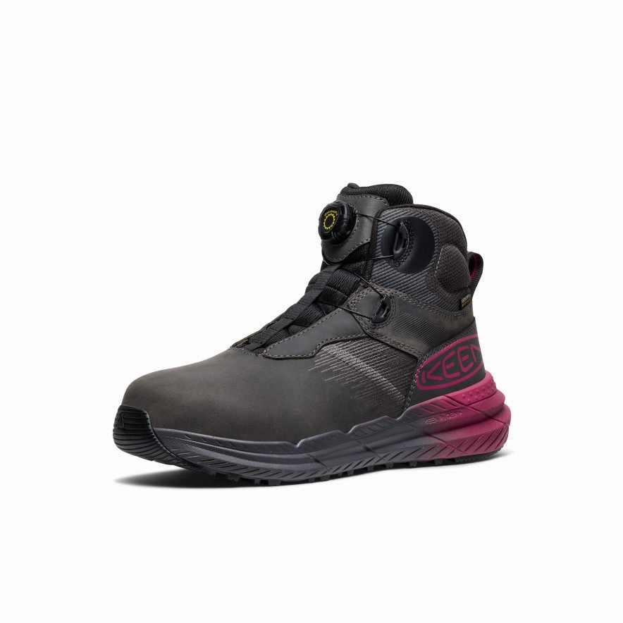 Women's Snapline RF Waterproof Boot (Carbon Toe)  |  Magnet/Black Quick Drying Urban Traveler