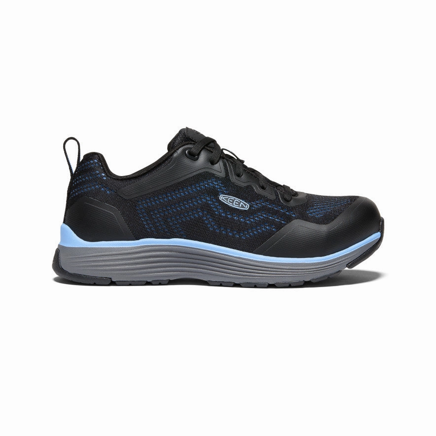 Women's Sparta 2 (Aluminum Toe)  |  Airy Blue/Black Weatherproof Protective Shoes