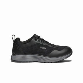 Secure Footwear Slip Control Shoes Women's Sparta 2 ESD (Soft Toe)  |  Steel Grey/Black