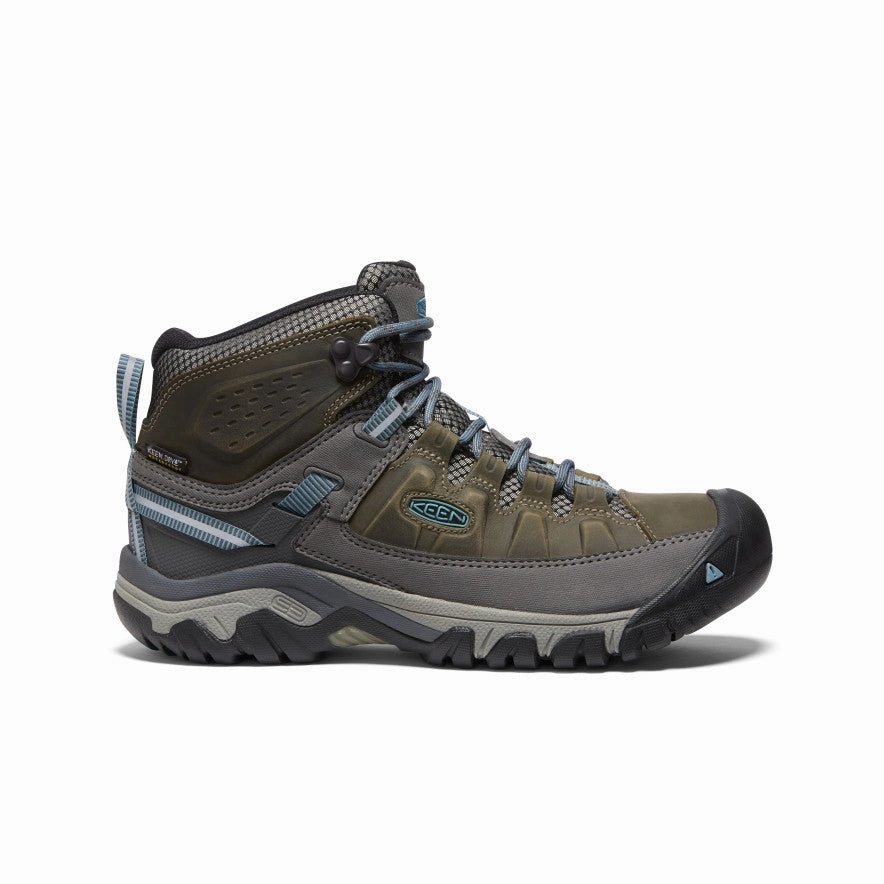 Women's Targhee III Waterproof Mid  |  Magnet/Atlantic Blue Seamless Comfort City Walking Heavy Use