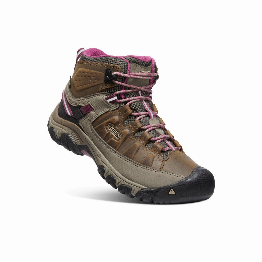 Women's Targhee III Waterproof Mid  |  Weiss/Boysenberry Field Work