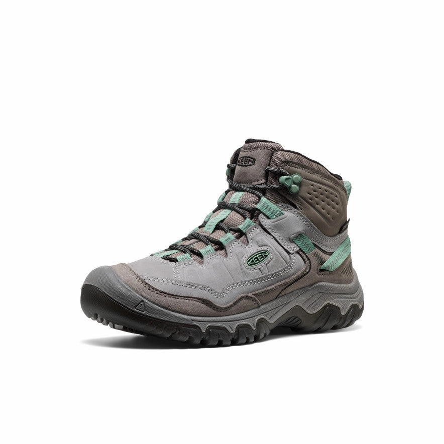 High Arch Women's Targhee IV Waterproof Hiking Boot  |  Alloy/Granite Green