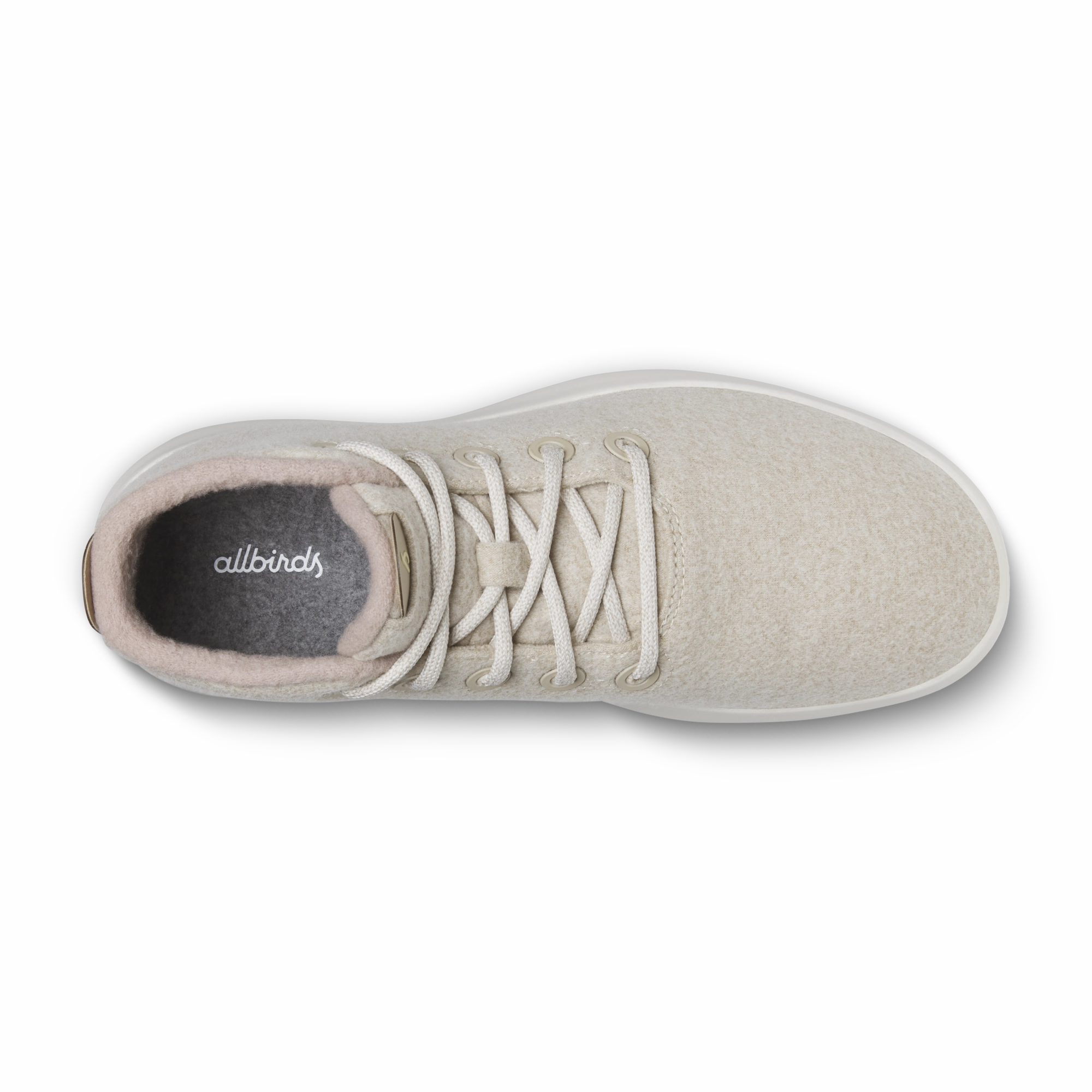 Stability Balance Open Women's Wool Runner-up Mizzle - Stony Cream (Natural White Sole)