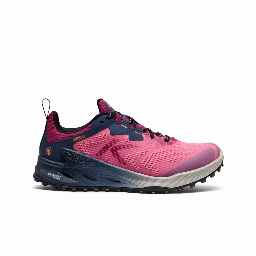 Women's Zionic NXT Waterproof Hiking Shoe  |  Pink Lemonade/Bright Marigold Pressure Dispersing Footbed Quick-Dry