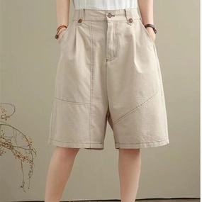 Women Summer Casual Minimalist Loose Shorts Moisture Management