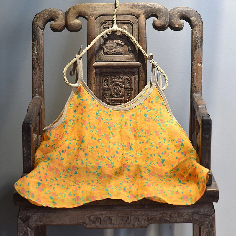 Warm Essentials Women Summer Floral Printed Casual Vest