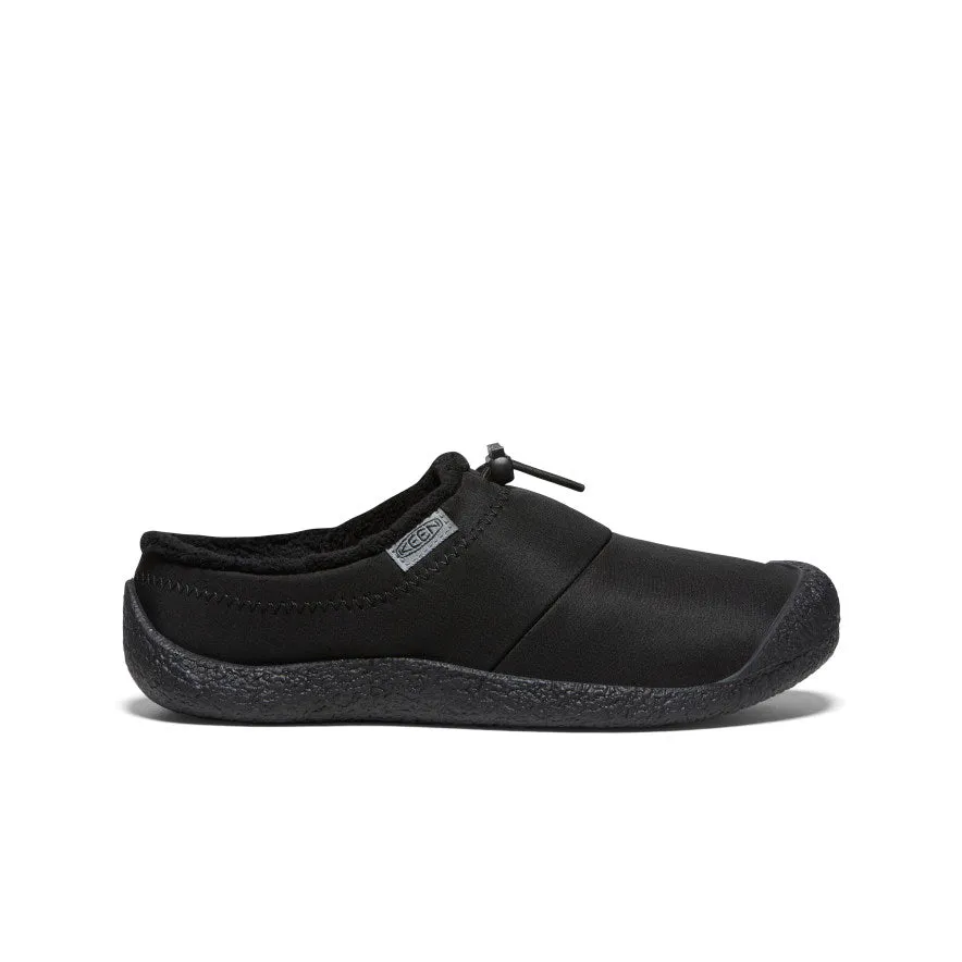 Comfort Grip Arch support Women's Howser III Slide  |  Black Smooth Nylon
