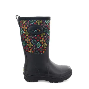 Women's Jewel Faux Fur Cold Weather Floral Boot 21108830 Slip-resistant durability Minimalist Design