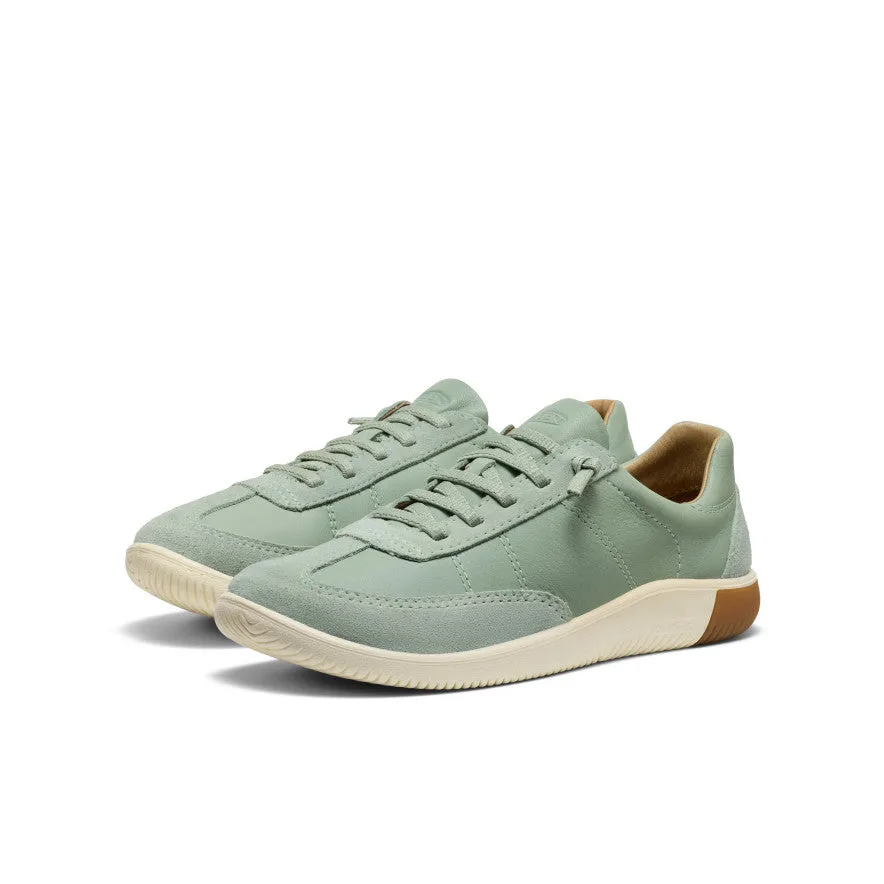 Women's KNX T-Toe Sneaker  |  Iceberg Green/Birch Closure Easy Slip On