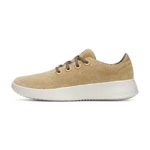 Women's Runner Go - Corduroy - Stony Beige (Natural White Sole) color - scheme